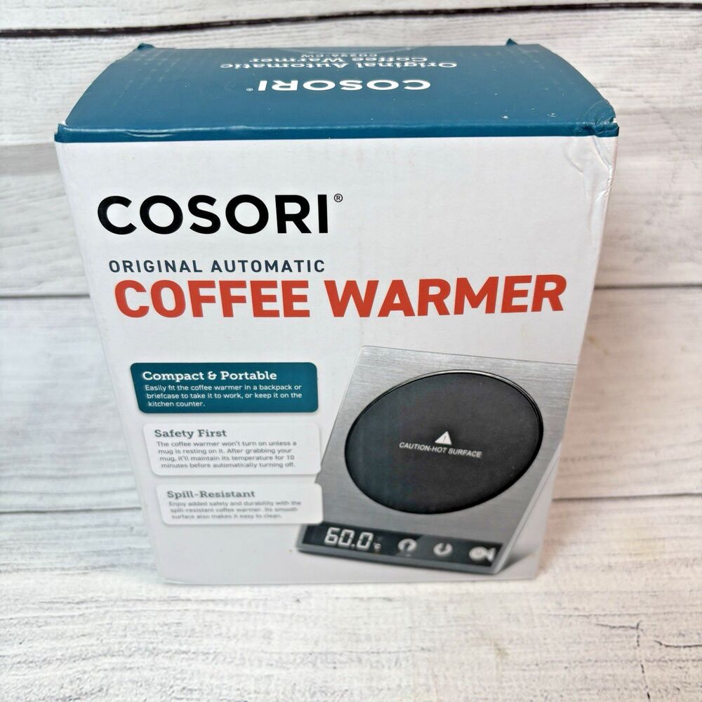 COSORI CO294-CW Original Automatic Coffee Warmer Mug Cup Warmer New Gift